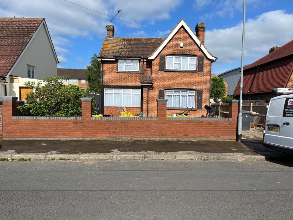 Garden Wall in Slough